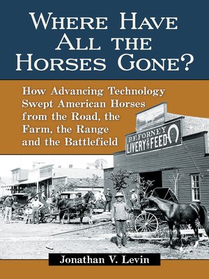 cover image of Where Have All the Horses Gone?